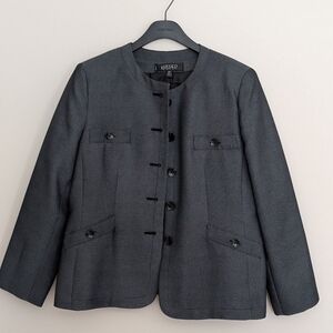 Kasper Women's Charcoal Blazer Size 16p